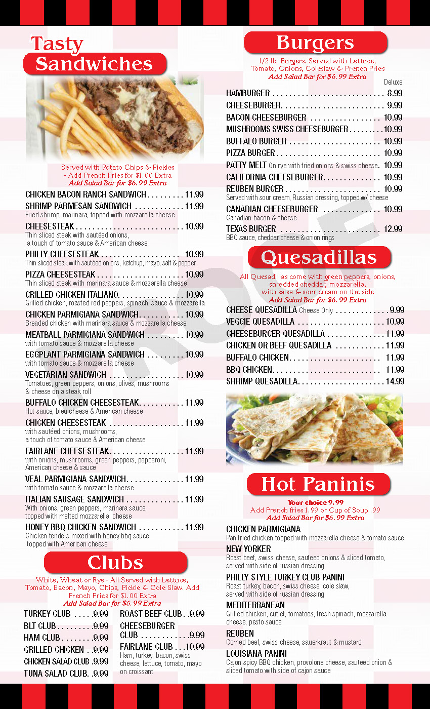Fairlane Diner_Lunch & Dinner_Dine In_Page_4